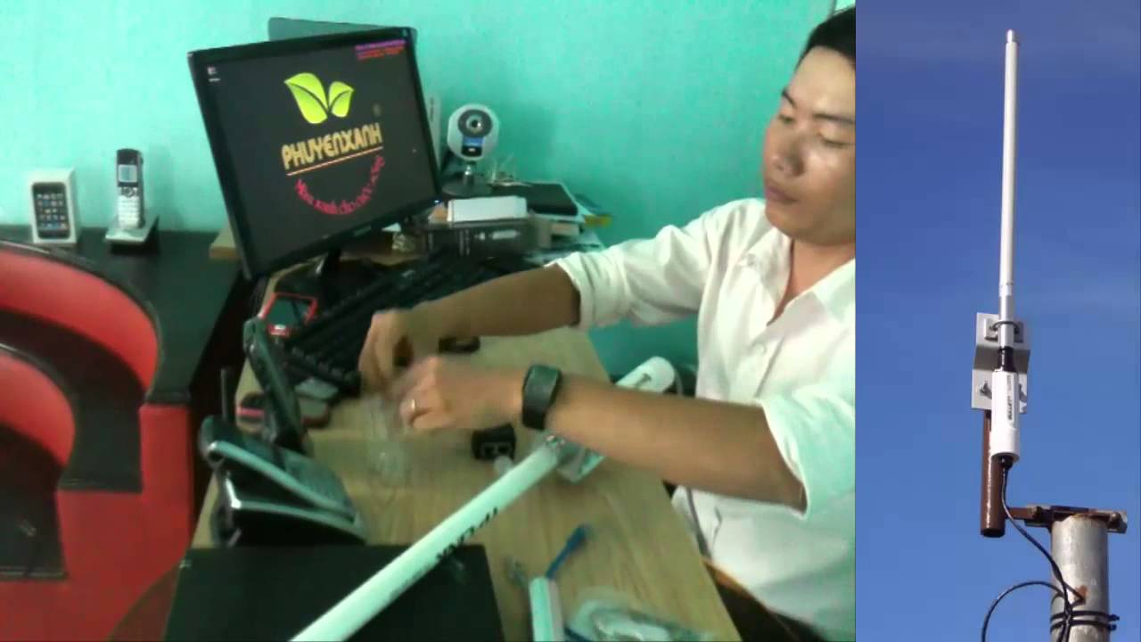 Bullet M2 HP + Antenna 15dBi - Wifi cho Resort