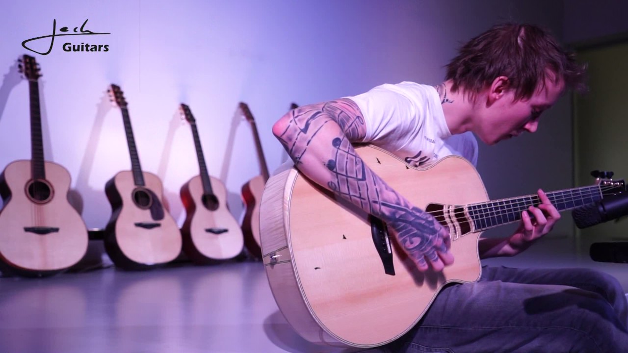 Jech Guitars - Sunrise model - Soundtrack  August Rush dueling guitars guitar cover