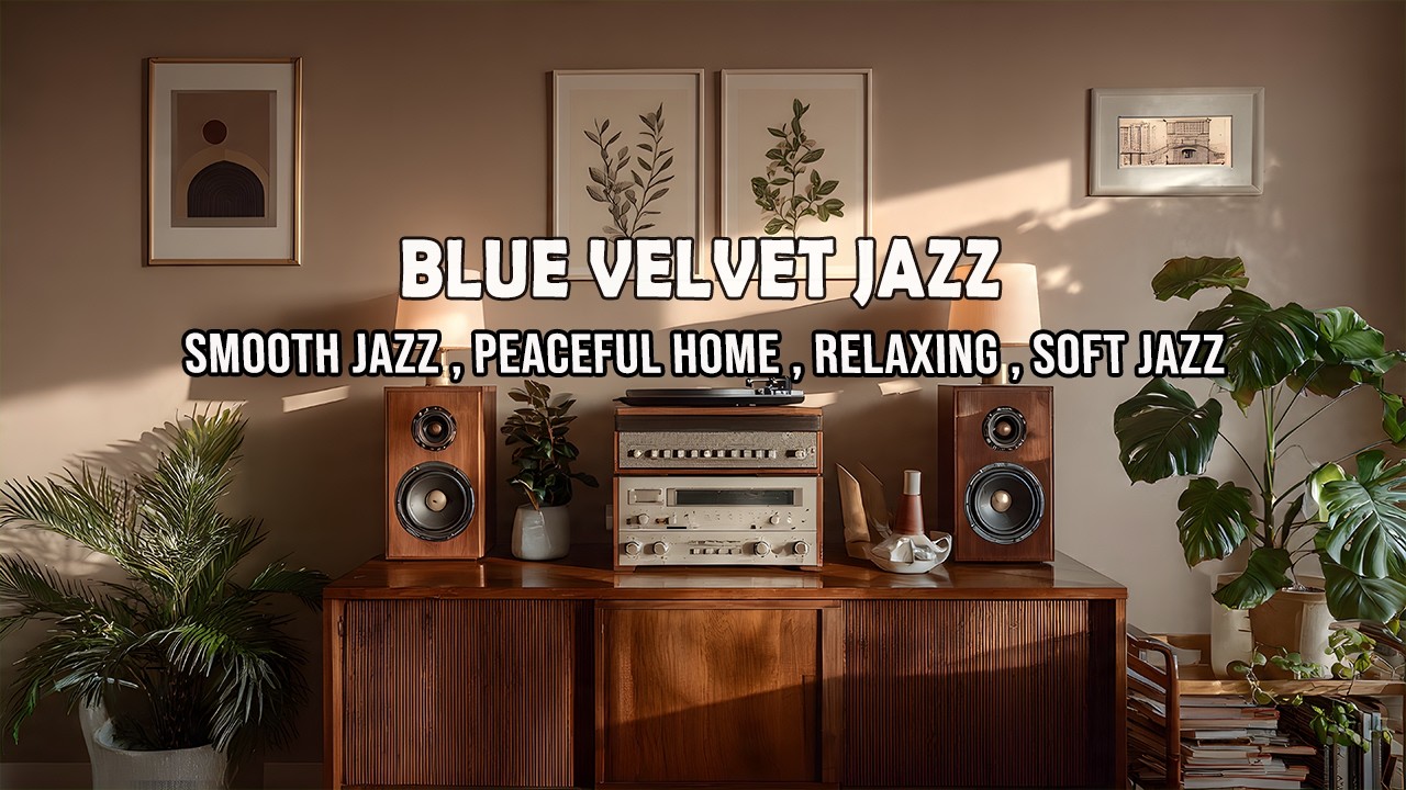 Blue Velvet Jazz – Smooth Jazz for a Warm and Comfortable Home