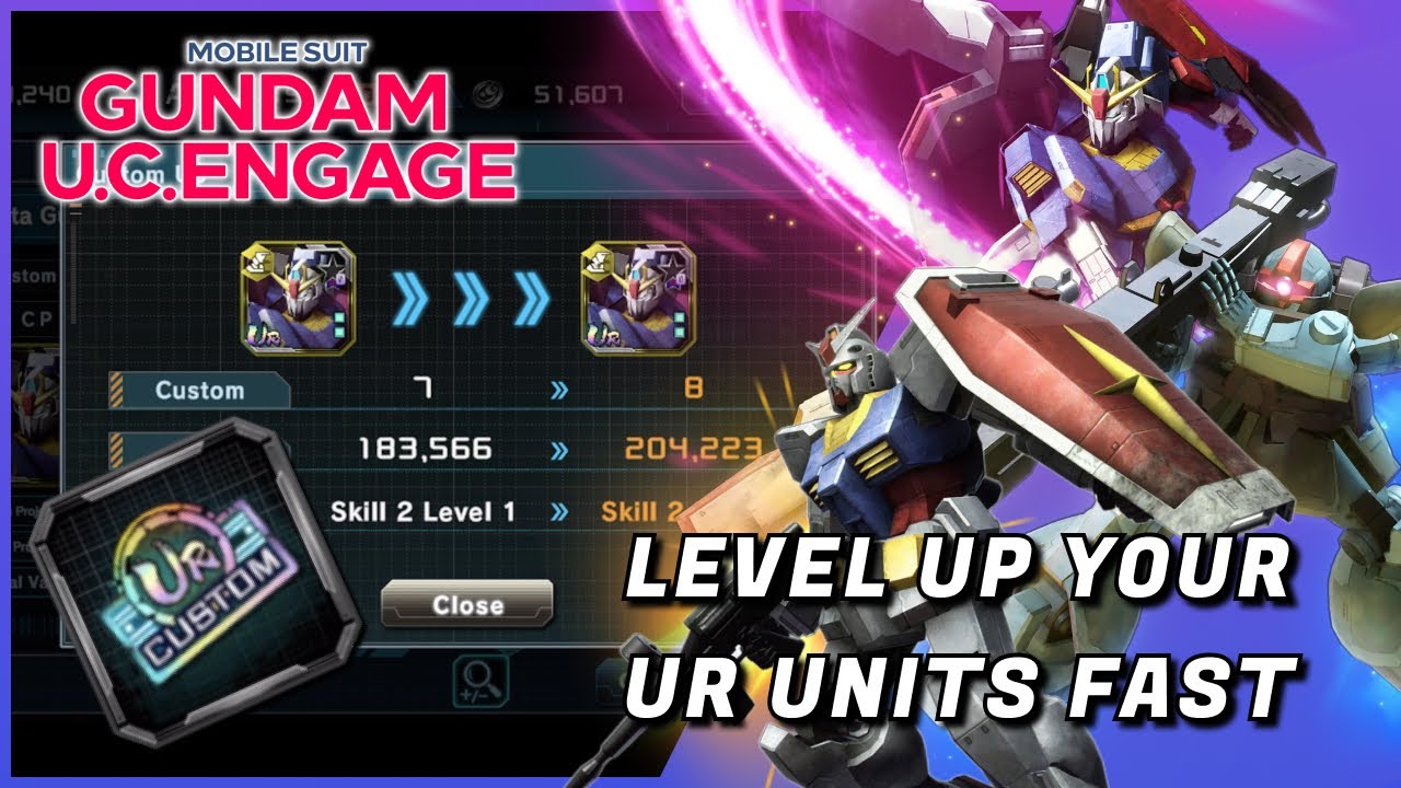 Play This Event RIGHT NOW to Quickly Level Up Your UR Units in Gundam U.C. ENGAGE