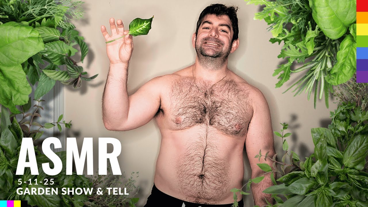 ASMR 🥬🍅🌿🪻Garden Planter-Box Walkthrough (Male Soft Spoken)