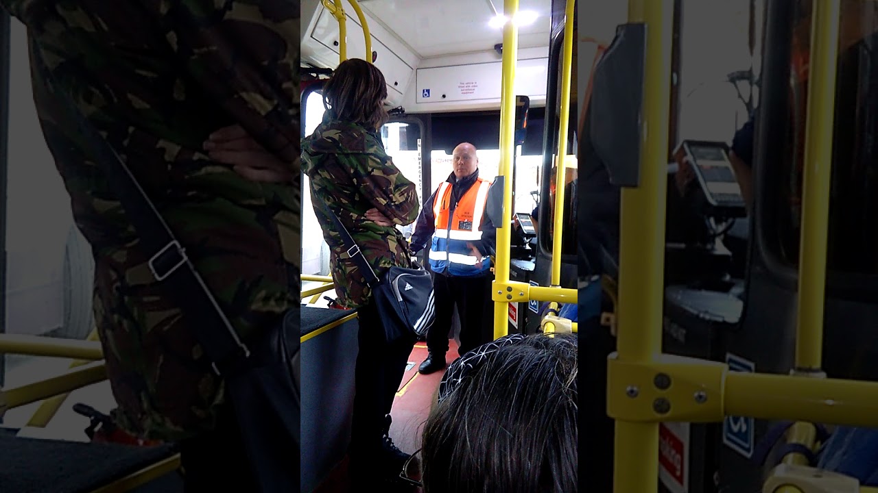 Brylaine bus incident: passenger jumps on bus and argues with driver for leaving early