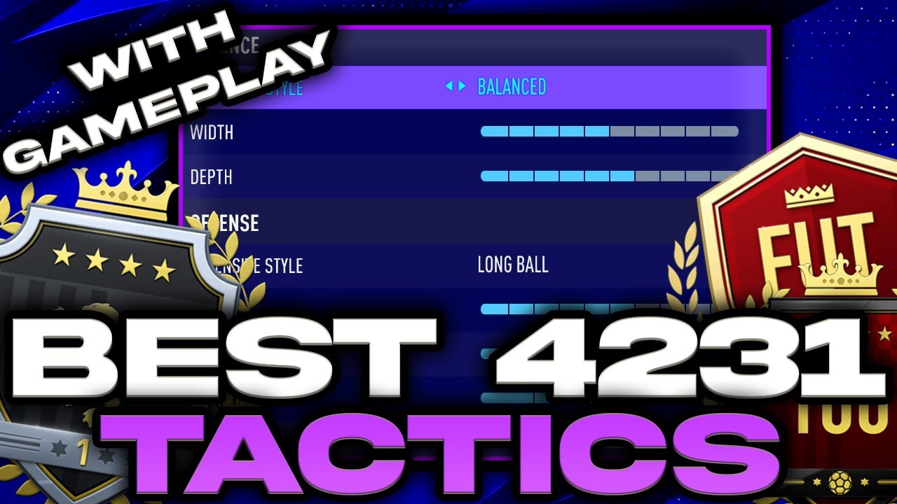 FIFA 21 *OVERPOWERED* 4231 META CUSTOM TACTICS/INSTRUCTIONS (POST PATCH) FOR MORE FUT 21 WINS!