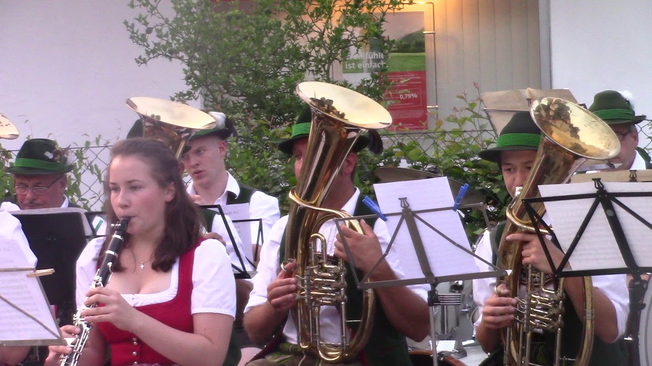 Florentiner Marsch Julius Fucik Musikkapelle Marktschellenberg 19.07.2019