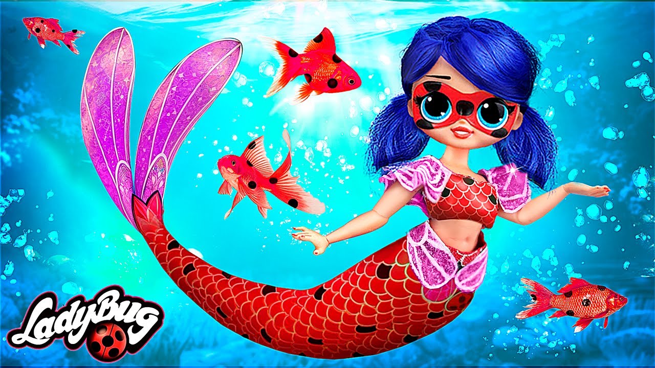 LALILU Miraculous Ladybug / NEW EPISODE / 30 LOL OMG DIYs for Dolls