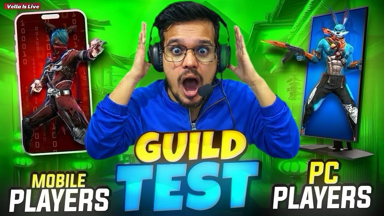 🔴[Live] Guild Test 1v2 ,1v4 🔥 Vella FF #freefiremax #nonstopgaming #classyfreefire