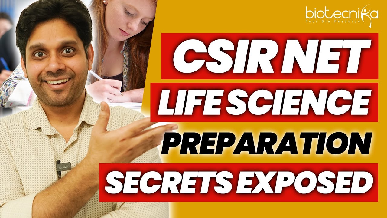 CSIR NET Life Science Preparation Secrets Revealed! MUST WATCH #csirnet #exam #secret