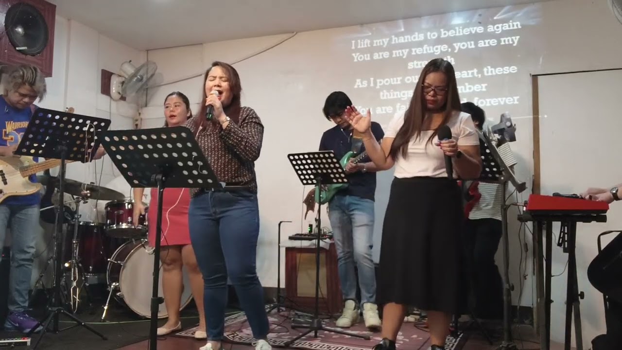 I lift my hands + how great is our God cover