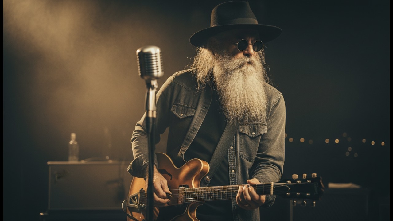 Eric Clapton, Jimi Hendrix, ZZ Top, BB King – Classic Rock Blues with Powerful Vocals