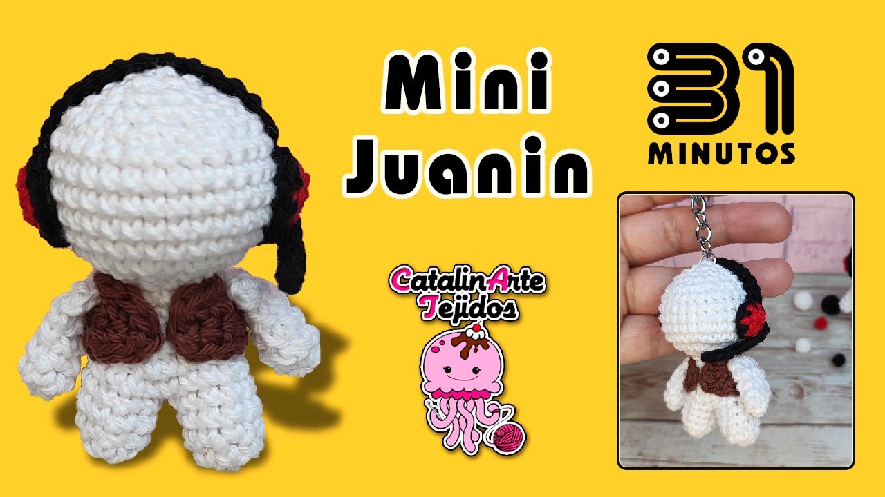 Juanin Mini amigurumi | CatalinArte Tejidos