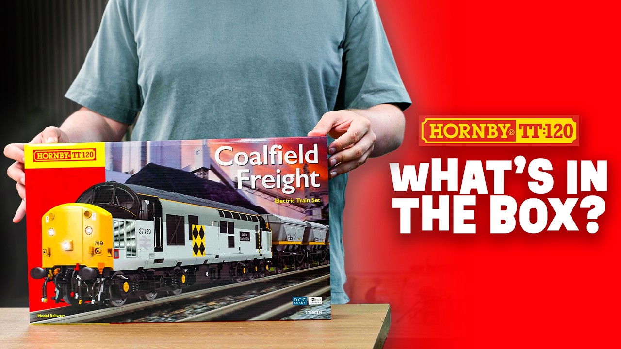 НОВЫЙ набор Hornby Coalfield Freight TT:120 | Что в коробке?
