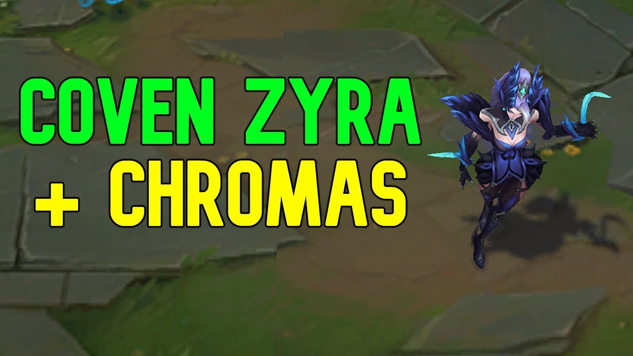 Coven Zyra Skin Showcase | League of Legends