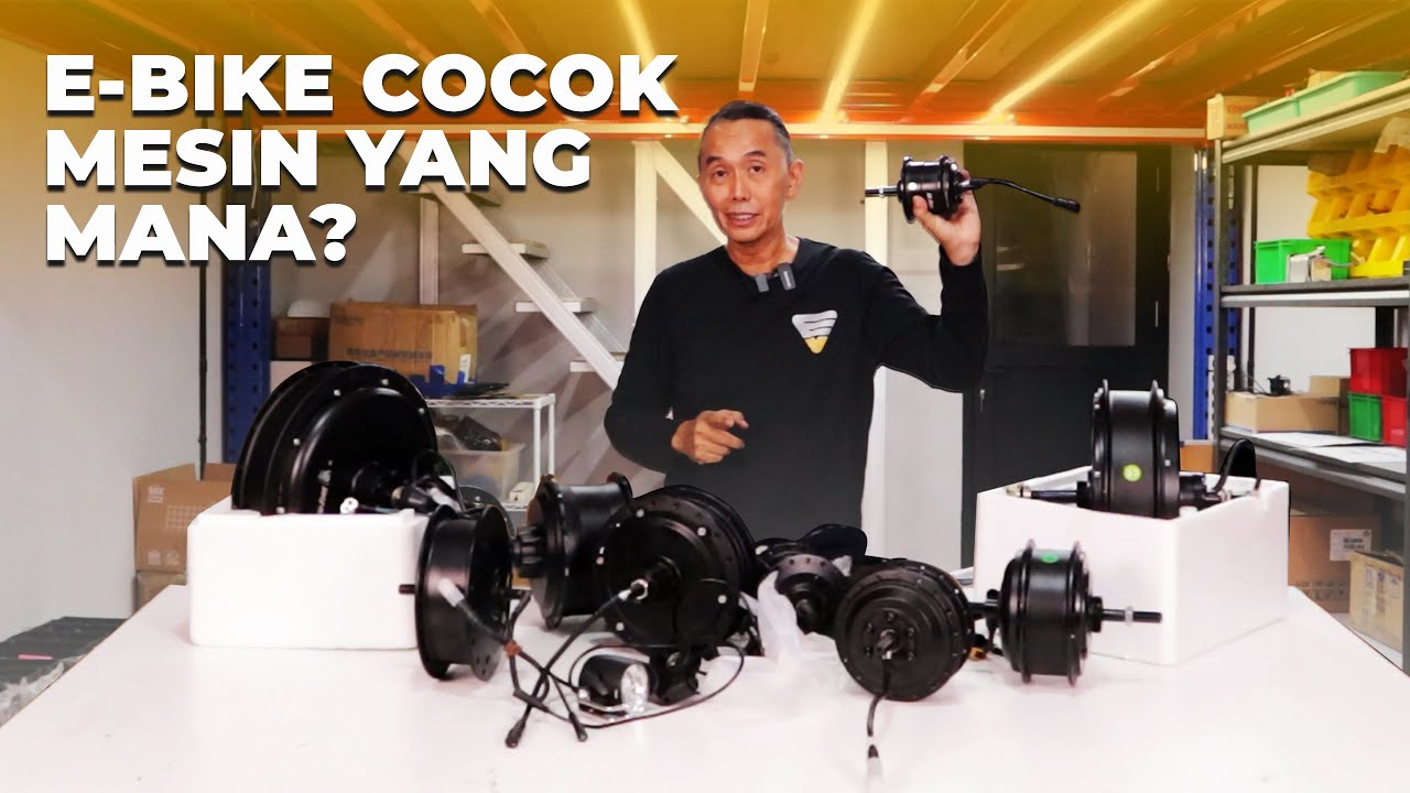 LAGI CARI HUB MOTOR TERBAIK BUAT SEPEDA LISTRIK?? NONTON DULU VIDEO INI!