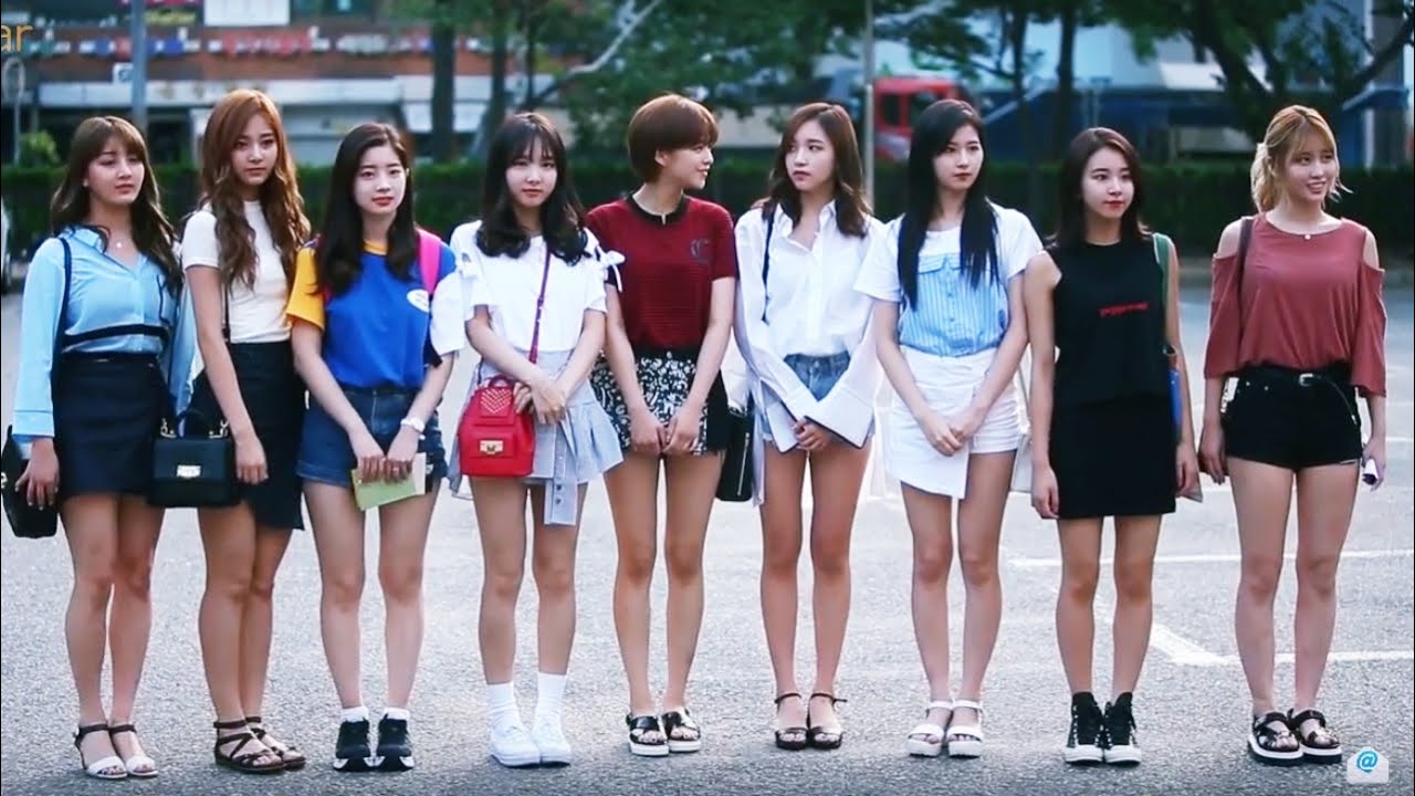 160805 트와이스(TWICE).여자친구(GFRIEND) 뮤직뱅크 출근길