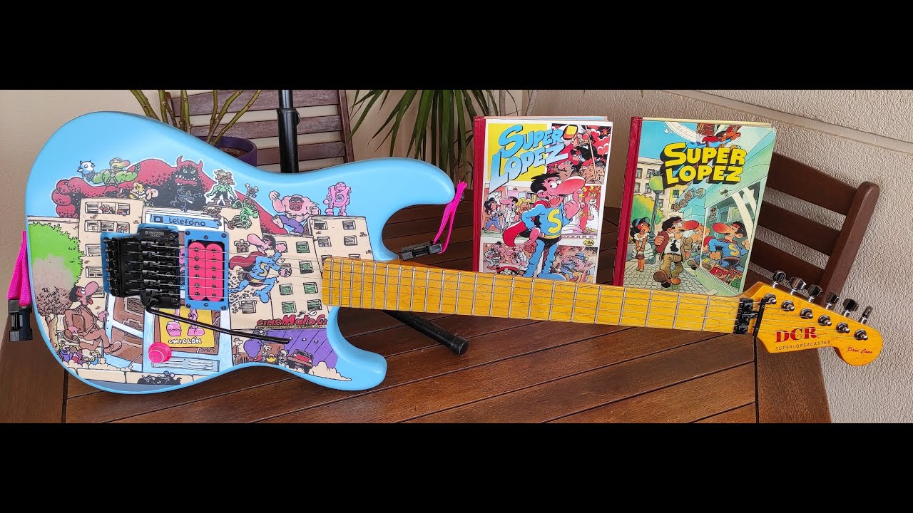 DCR Superlopezcaster - custom guitar