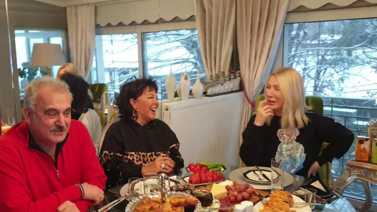 Safiye Soyman ve Faik Öztürk Seda Sayan’ı Evinde Ağırladı Part 3