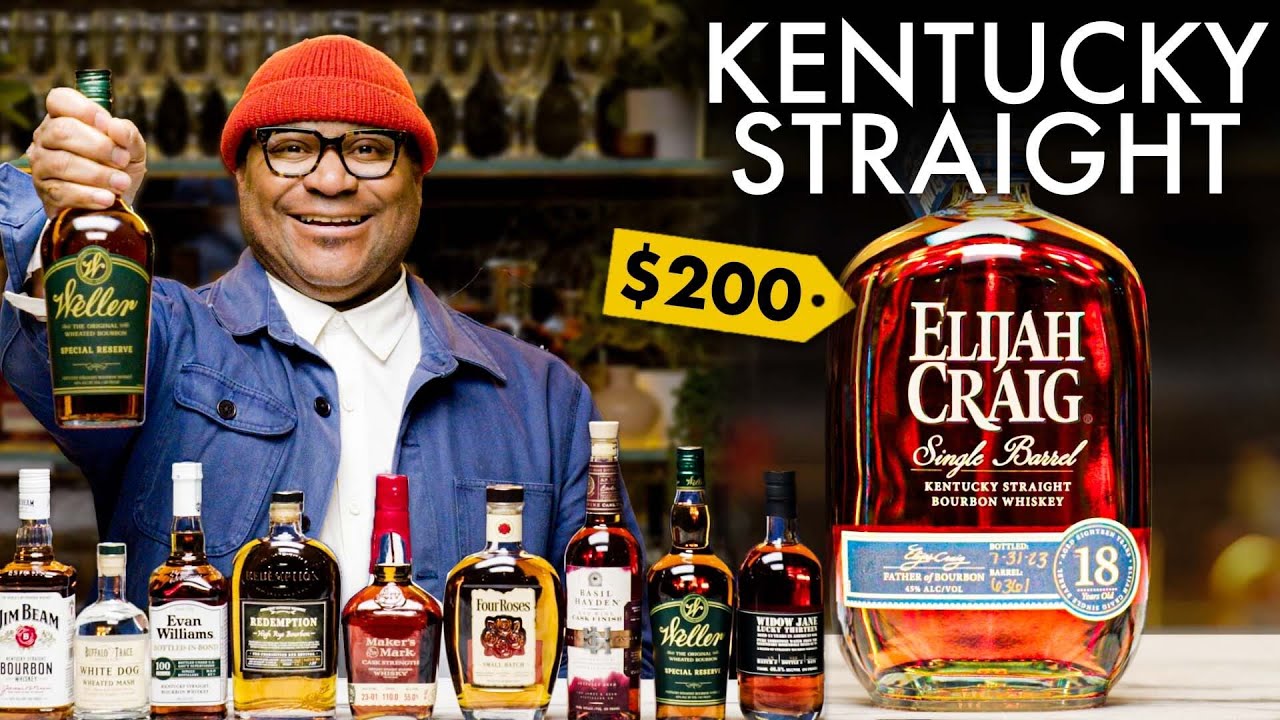 Sommelier Tries 10 Bourbons From $20-$200 | World Of Wine | Bon Appétit