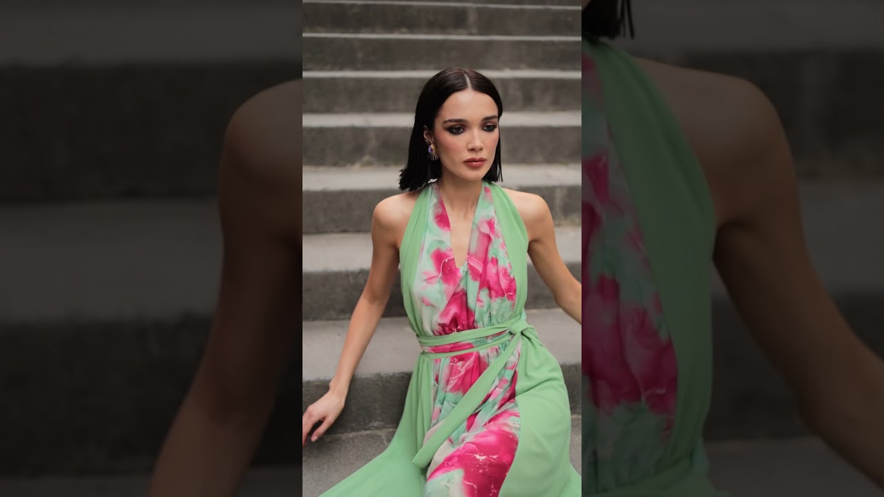 Eleganza floreale | Il look perfetto per la primavera 2025 | SS25 #valentinario #moda #ss25