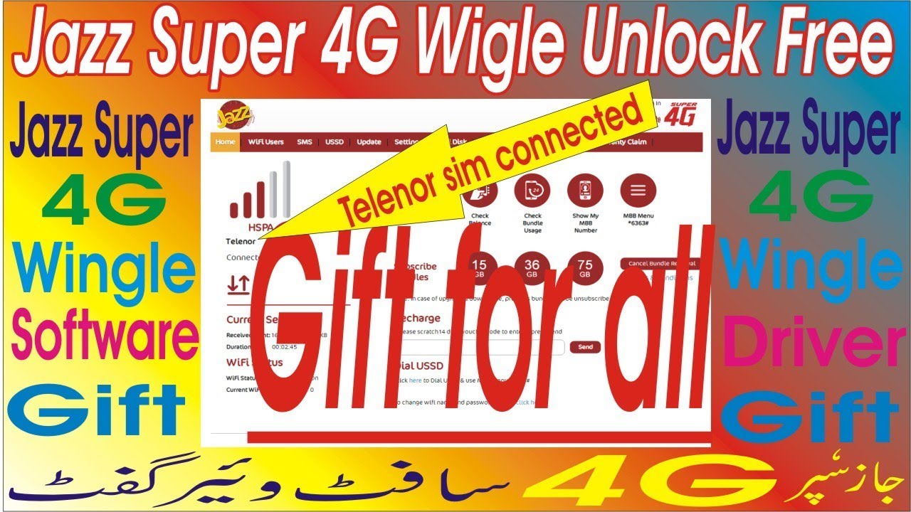 How To Unlock New Jazz Wingle super 4G,how to unlock w02-LW43 2021