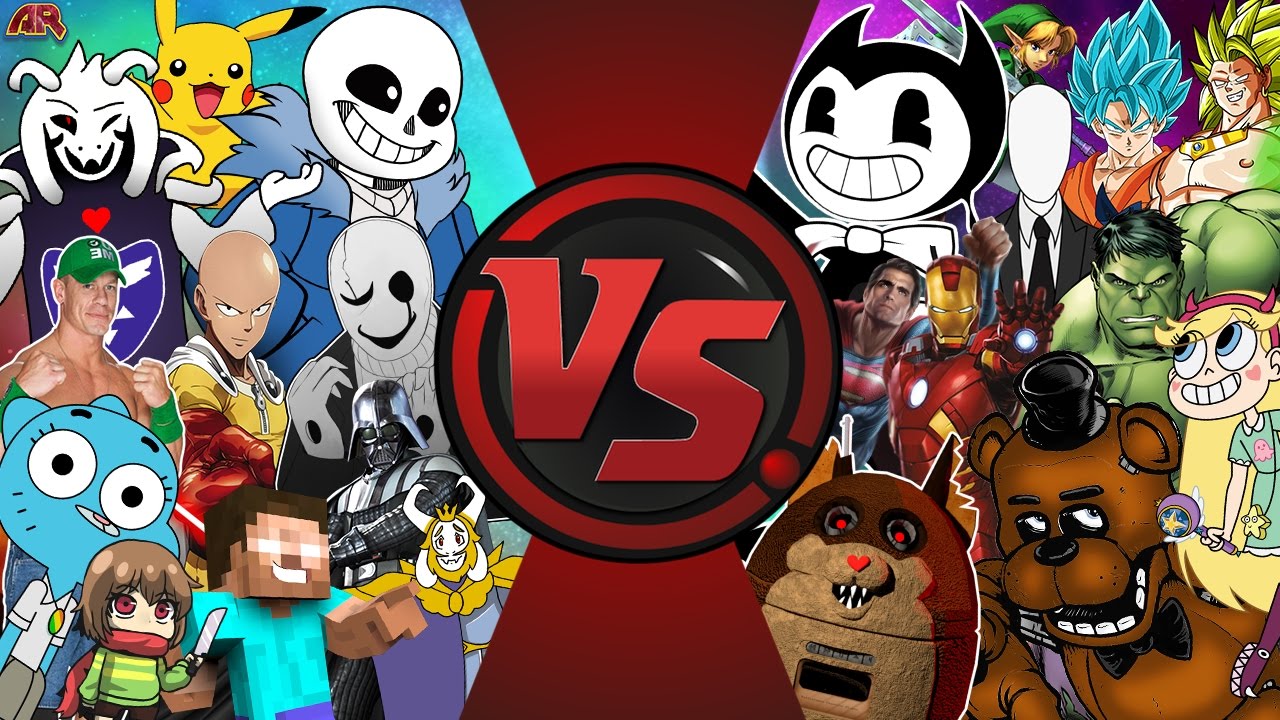 UNDERTALE vs BENDY vs FNAF vs ANIME vs CARTOONS & MORE! CFC ULTIMATE SD EP 184!