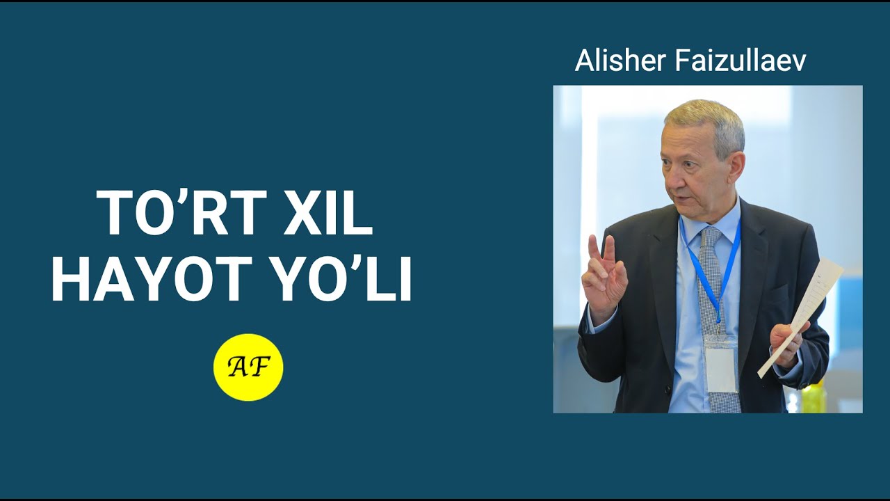 To&lsquo;rt xil hayot yo&lsquo;li: Baliq va havza modeli | Alisher Fayzullaev