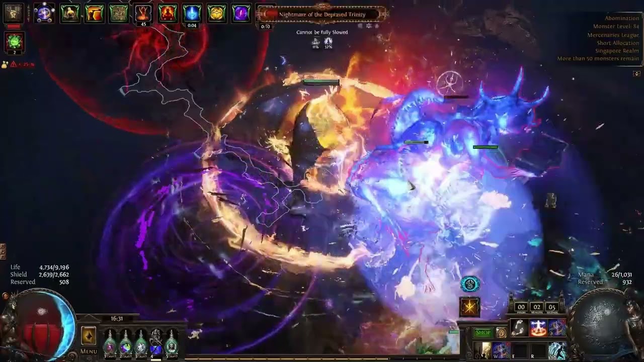 Path of Exile Life Stack inqu (redviles build)