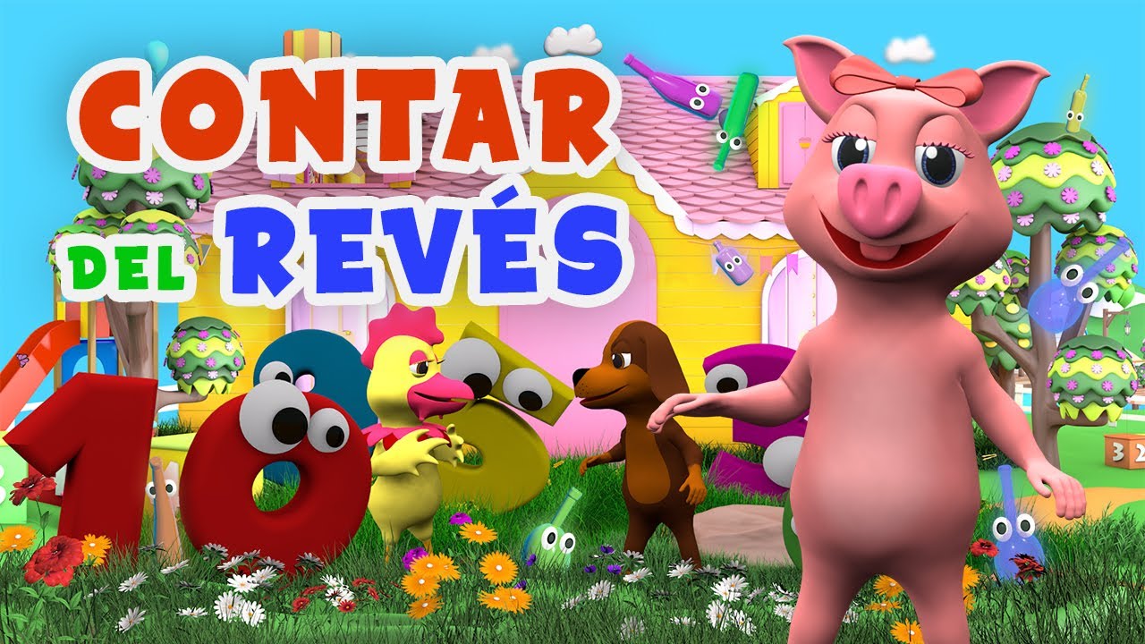 Ten Green Bottles 🎵🎵🎵 Canción de contar del revés 3️⃣2️⃣1️⃣ 😸🎈🌞 ¡En el Reino de Lili! 🌈
