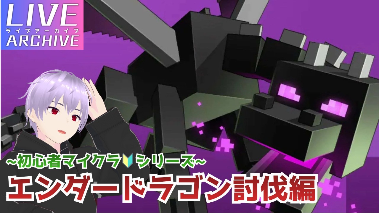 【初心者マイクラ🔰~エンダードラゴン討伐編~】s1onの「Minecraft」#s1on  #minecraft #マインクラフト