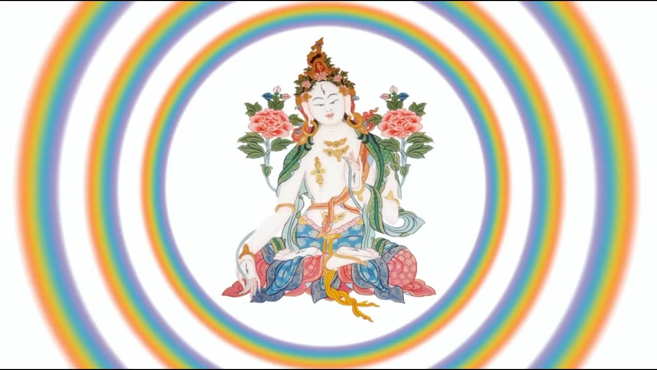 噶千仁波切授予白度母灌頂 - 中文翻譯