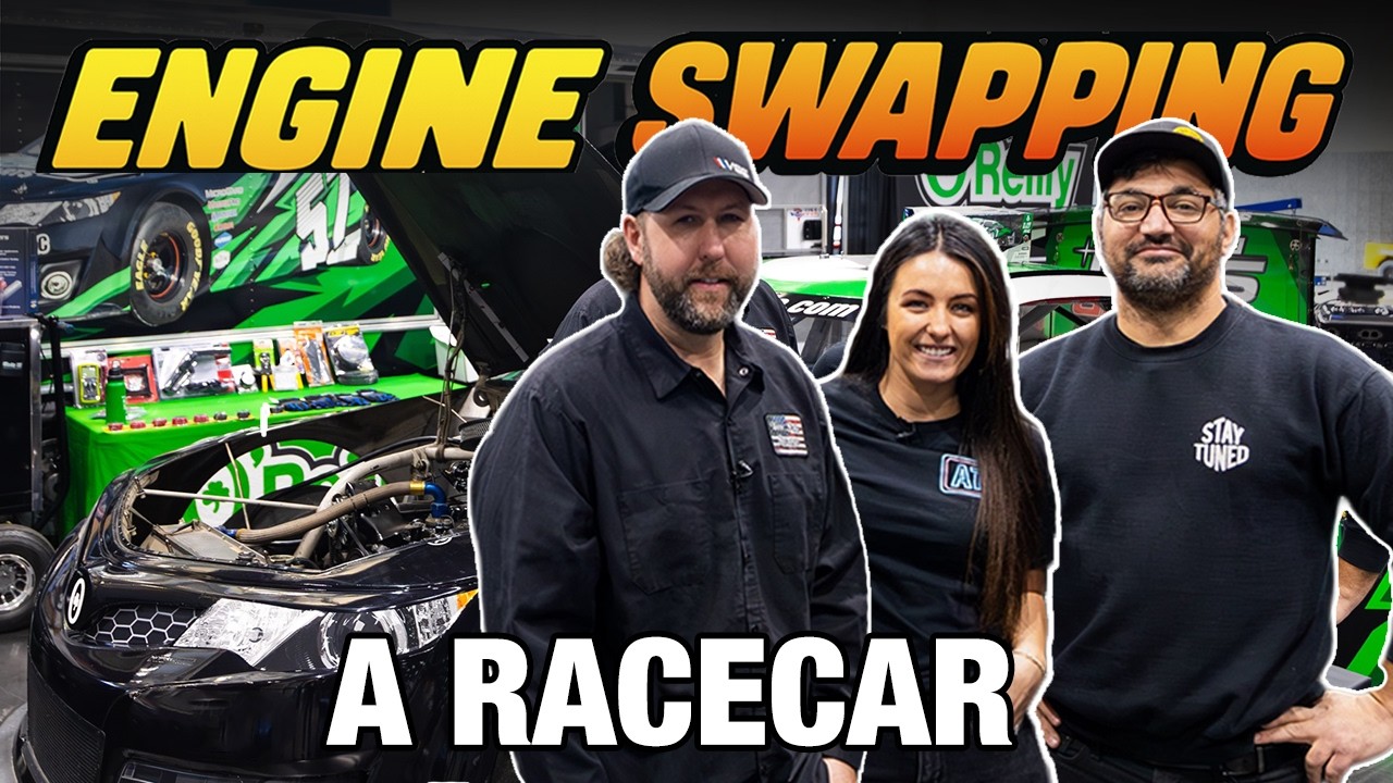 Engine Swapping a RACECAR with Derek Bieri, Alex Taylor, and Tony Angelo - the 