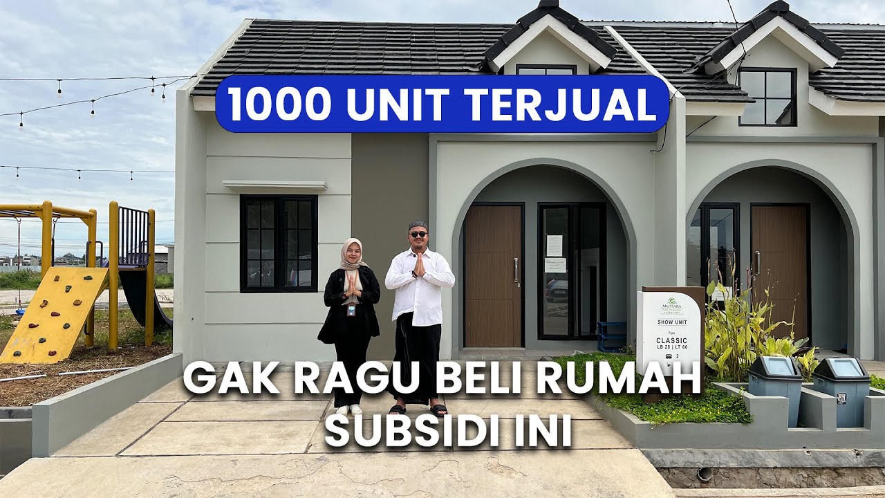 Rumah Subsidi Terlaris Dekat Bandara, 1000 unit terjual!!! ✨ EPS. MUTIARA PURI HARMONI SEPATAN