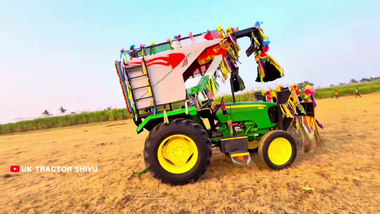 ಸೆಟಗೊಂಡಿ ಏನ ಗೆಳತಿ❤️John Deere 5210 Tractor Decoration and Modifications Videos 