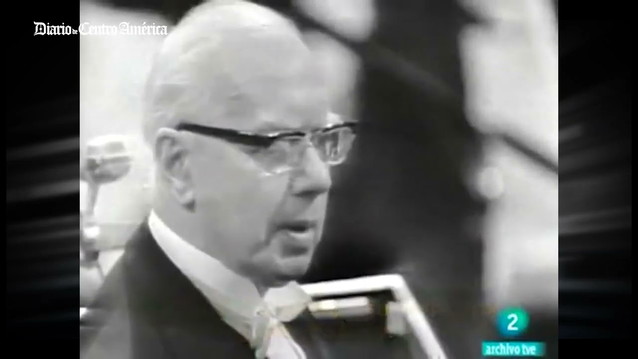 Hace 57 años Miguel Ángel Asturias recibió el Premio Nobel de Literatura