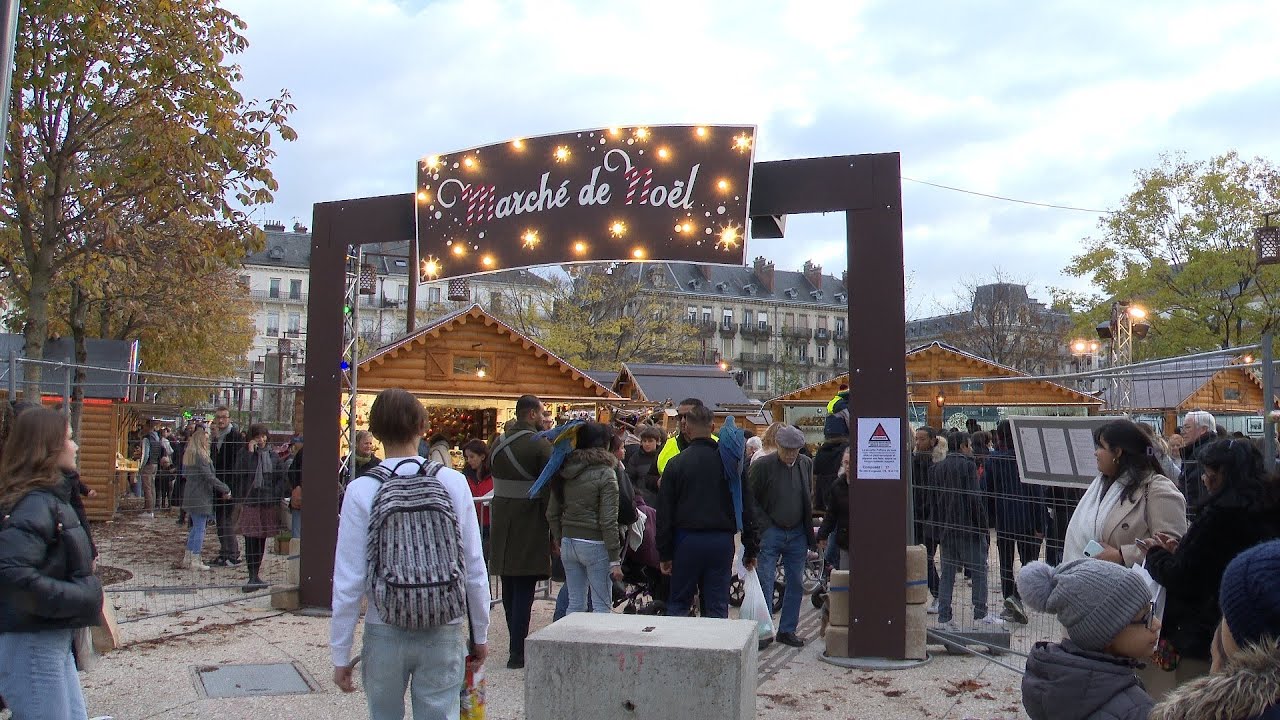 Le marché de Noël a lancé ses festivités à Grenoble