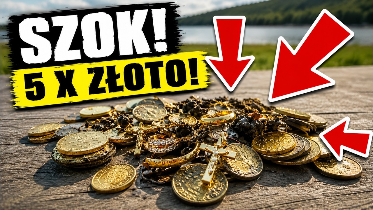ZNALAZŁEM DUŻO ZŁOTA !!! TO BYŁ MEGA UDANY DZIEŃ !!!