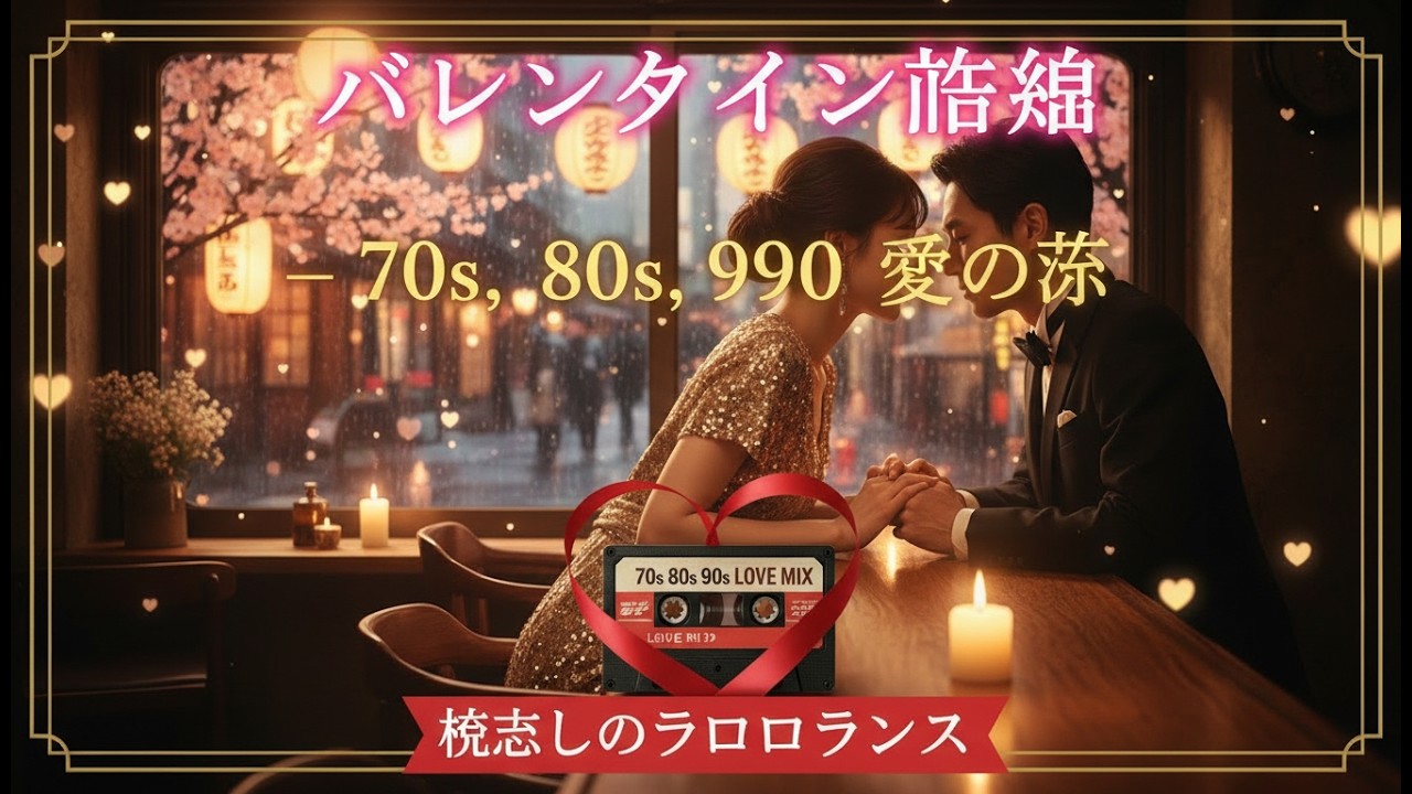 黄金のバレンタイン 2026 📀 60年代・70年代の名曲 ✨ 不朽のラブソング