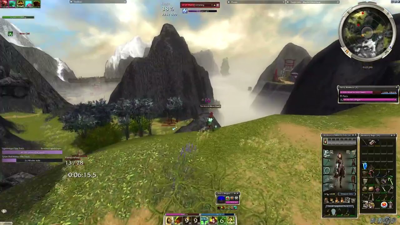 Guild Wars - Ranger Solo GWAM - Saoshang Trail Vanquish