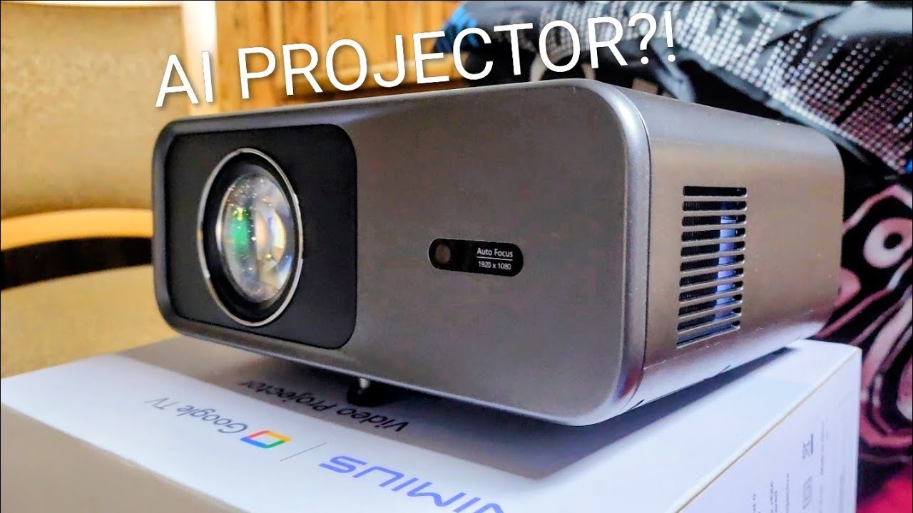 Распаковка и подробный обзор проектора Wimius G1 AI с поддержкой 4K!