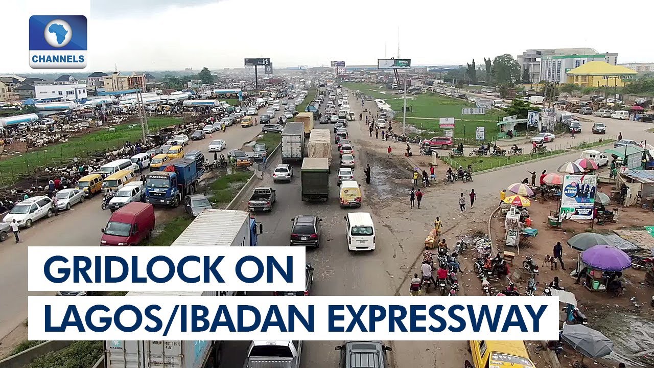 Motorists, Road Users Lament Gridlock On Lagos Ibadan Expressway