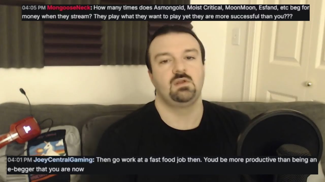 (Part 5) A fifth hour of Darksydephil being a disgrace to his ancestors with relentless e-begging