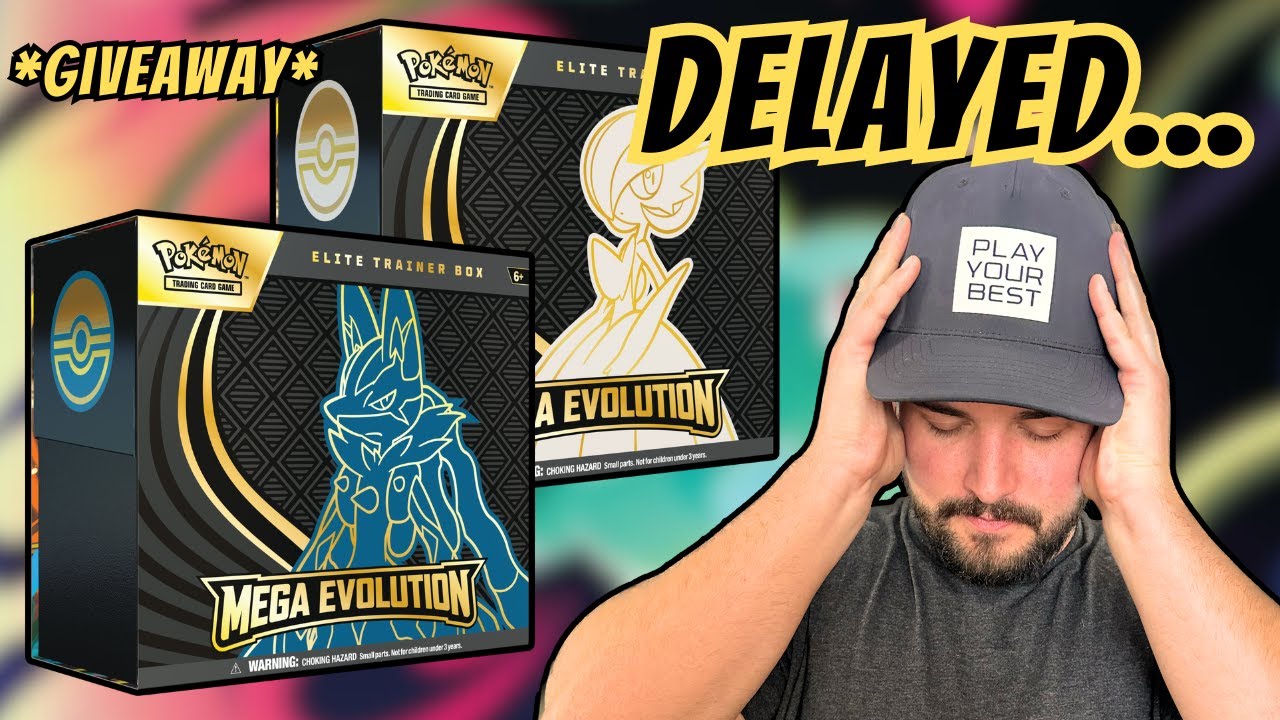 Выпуск элитного тренера Mega Evolution был ОТЛОЖЕН из Pokemon!
