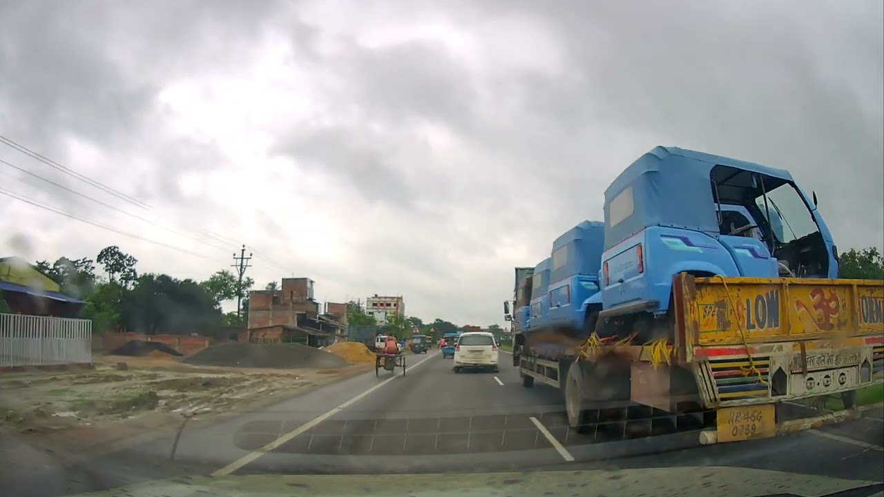 10 Jul 2025 Dooars monsoon trip 2025 part 8 |  Kaliachak to Pardeshi Dhaba NH12 |