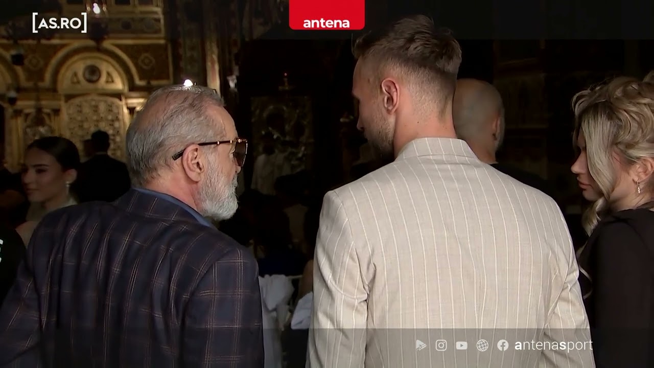 Gigi Becali, alături de Denis Drăguş la cununia religioasă a lui Coman! Dezvăluia că &icirc;l vrea la FCSB
