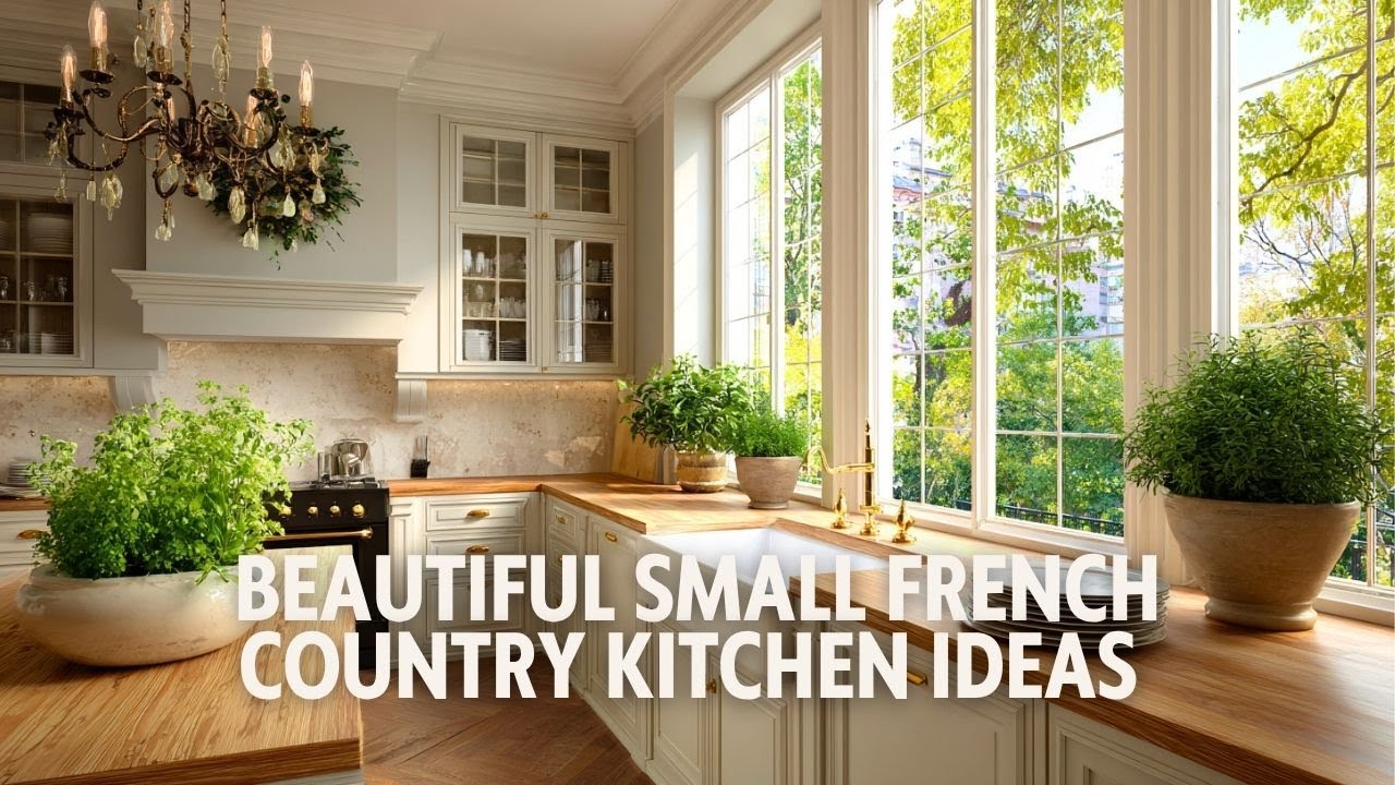 30 Beautiful Small French Country Kitchen Ideas to Inspire Your Home