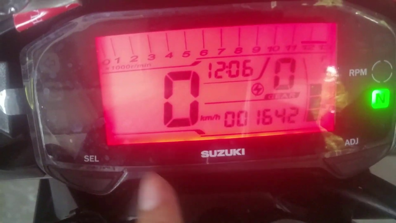 Tutorial Mengganti Speedo Meter Satria Injeksi (Satria FU FI)