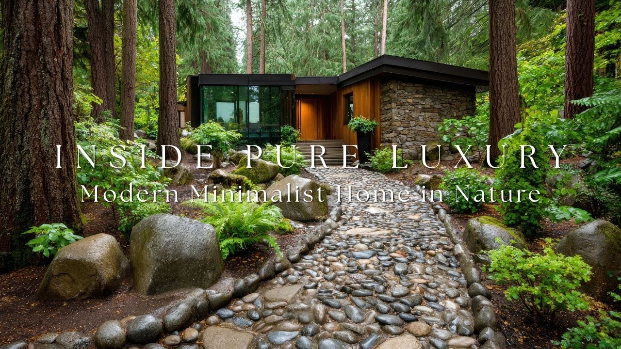 Inside a Modern Minimalist Home in Nature | Luxury Architecture Tour 2026