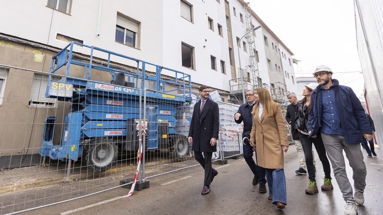 La rehabilitació de 32 habitatges al carrer Benicanena finalitzarà al maig