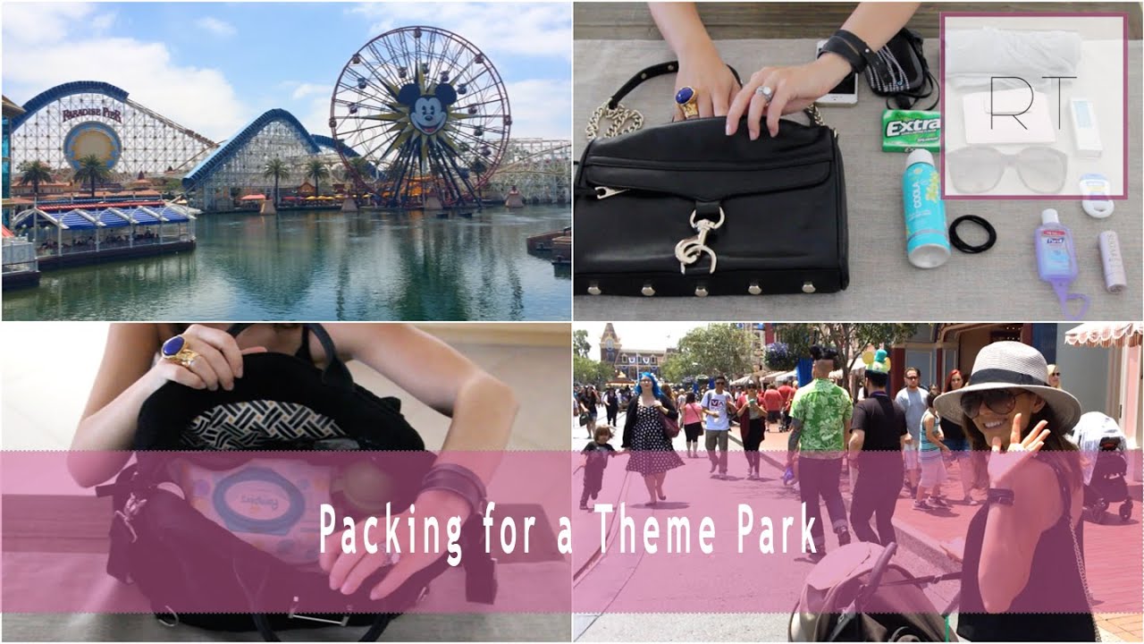 Packing For Theme Parks (My Purse + Tips 4 Moms) | Rachel Talbott