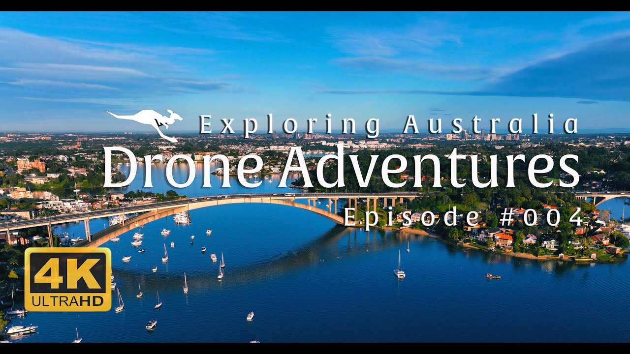 4K Australia and Sydney by Drone - Gliding 