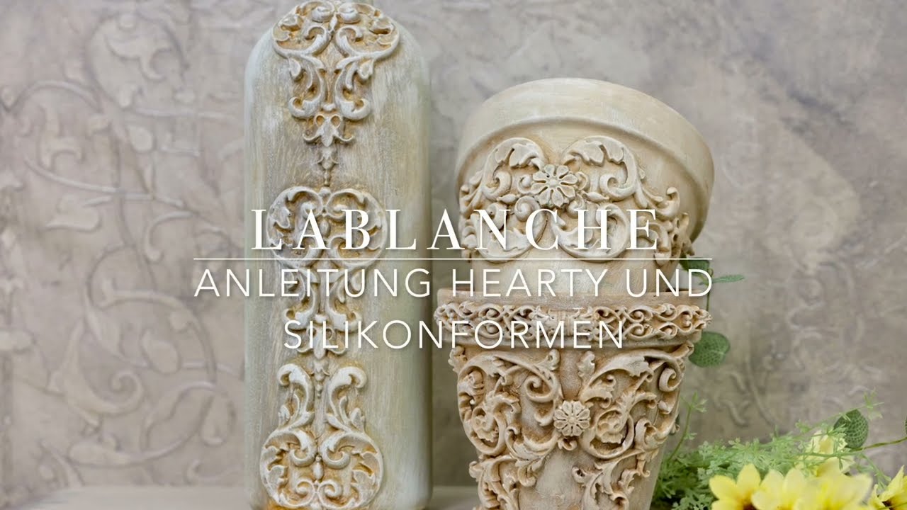 DIY LaBlanche  How to work with Air Dry Clay and Silicon Moulds
